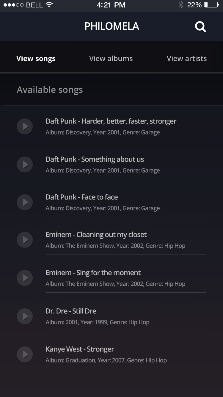philomela-view-songs