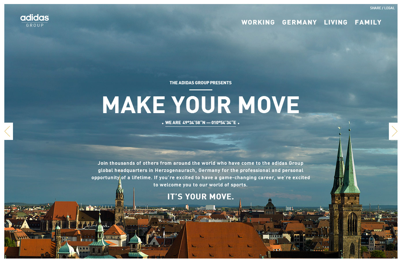 adidas group relocation